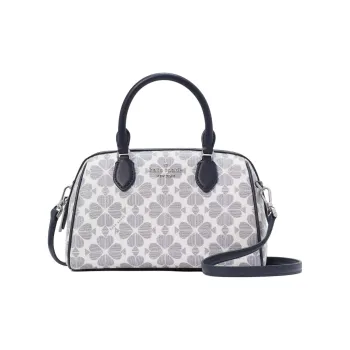 Kate Spade PVC Handbag, Shoulder Bag, Crossbody Bag Women's Marine Blue Multicolor