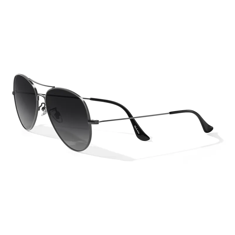 HLA Metal Aviator Sunglasses Men's-5