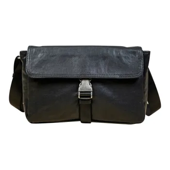 DOSRFINI Genuine Leather Top Grain Tanned Cow Leather Crossbody Bag