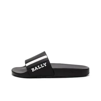BALLY Odor-Resistant Slide Slippers Men's Black