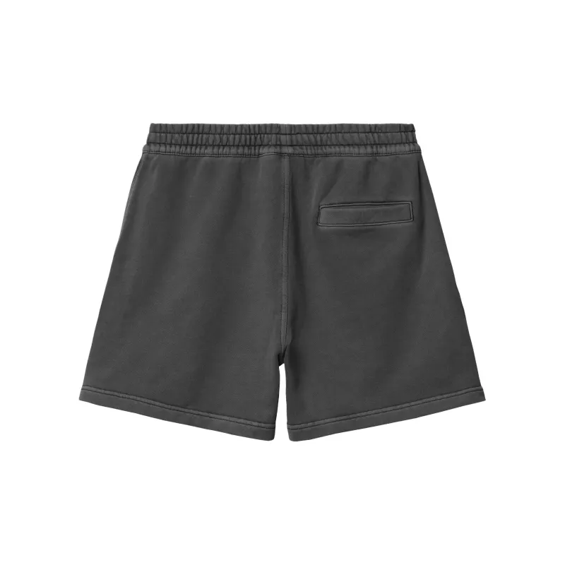 Carhartt WIP SS24 W' Duster Script Sweat Short Casual Shorts Women's Charcoal-1