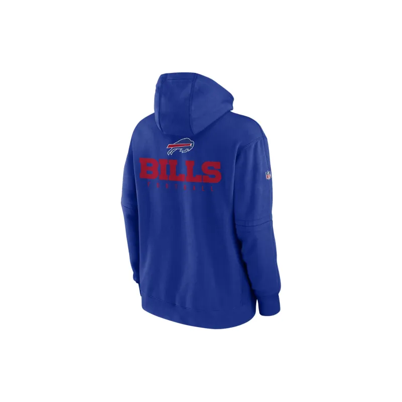 Nike Buffalo Bills Sideline Club Sweatshirt Buffalo Bill's Border Club Men's Royal-1
