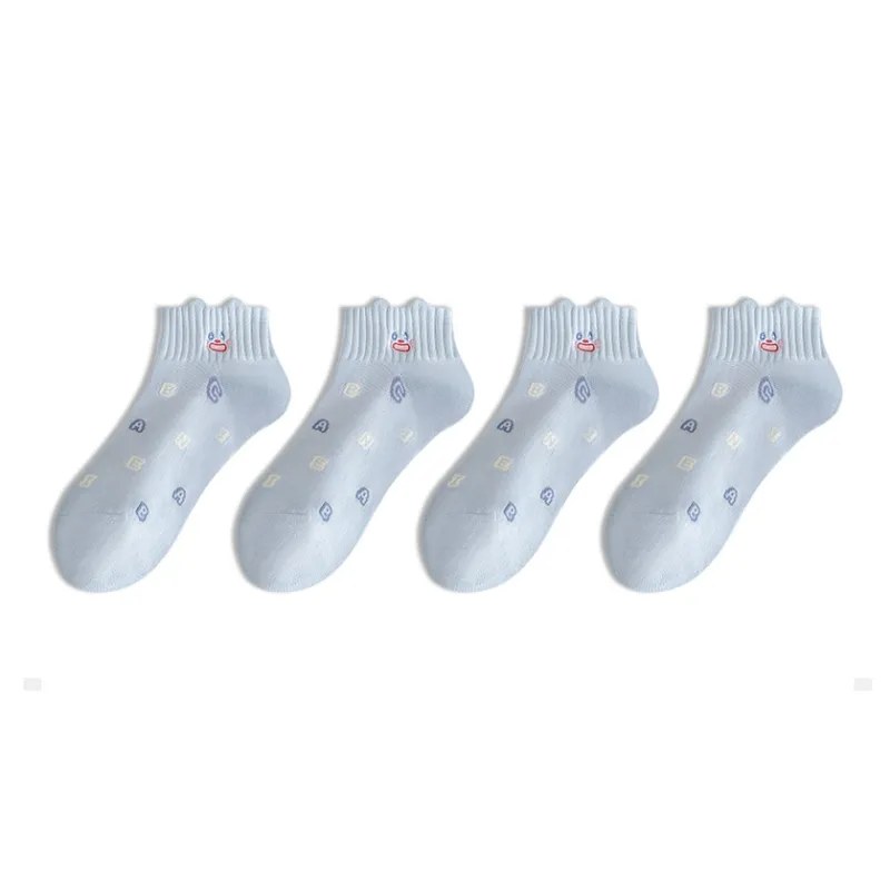 Taste The Color Ankle Socks Women's 4 Pack-13