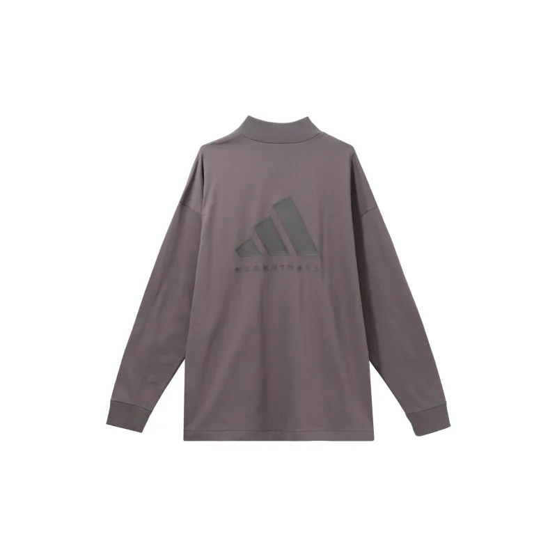Adidas Basketball Long Sleeve T Shirt-1