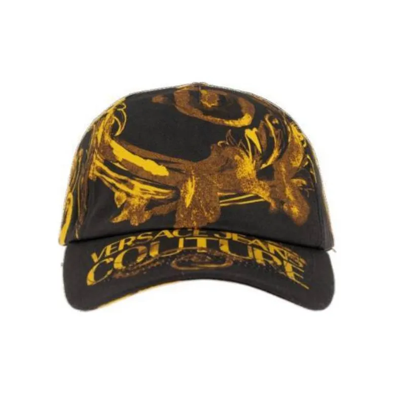VERSACE JEANS COUTURE Watercolor Couture-Print Baseball Cap-1