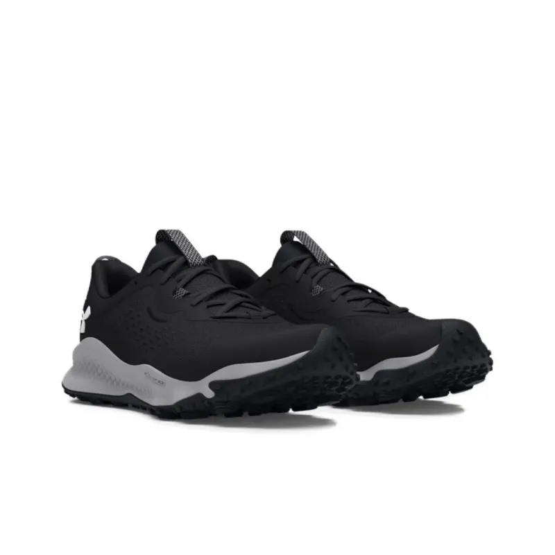 Under Armour Charged Maven Shock Absorbers With Slip Resistant Features Low Top Running Shoes Women's Dark Gray White-2