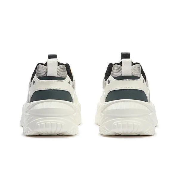 361° Ode Slip Resistant, Abrasion Resistant, Breathable Low Top Casual Shoes Men's White Gray-3