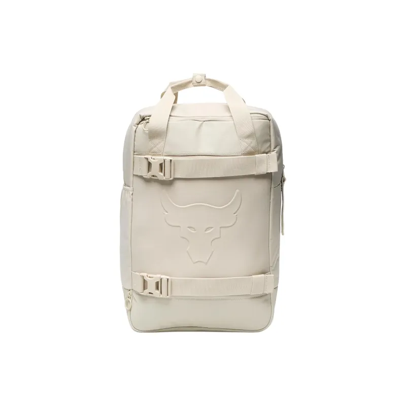 Under Armour Polyester Backpack Regular Unisex Khaki Gray-0