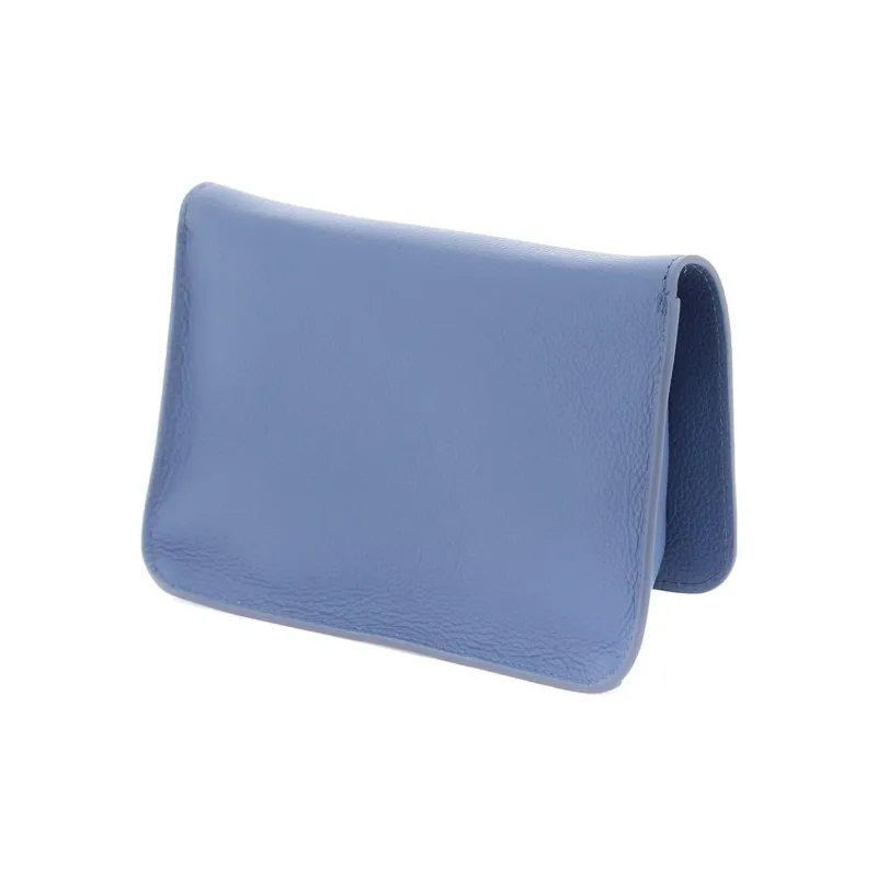 MARNI Calfskin Messenger Bag, Crossbody Bag, Shoulder Bag Men's Blue-2