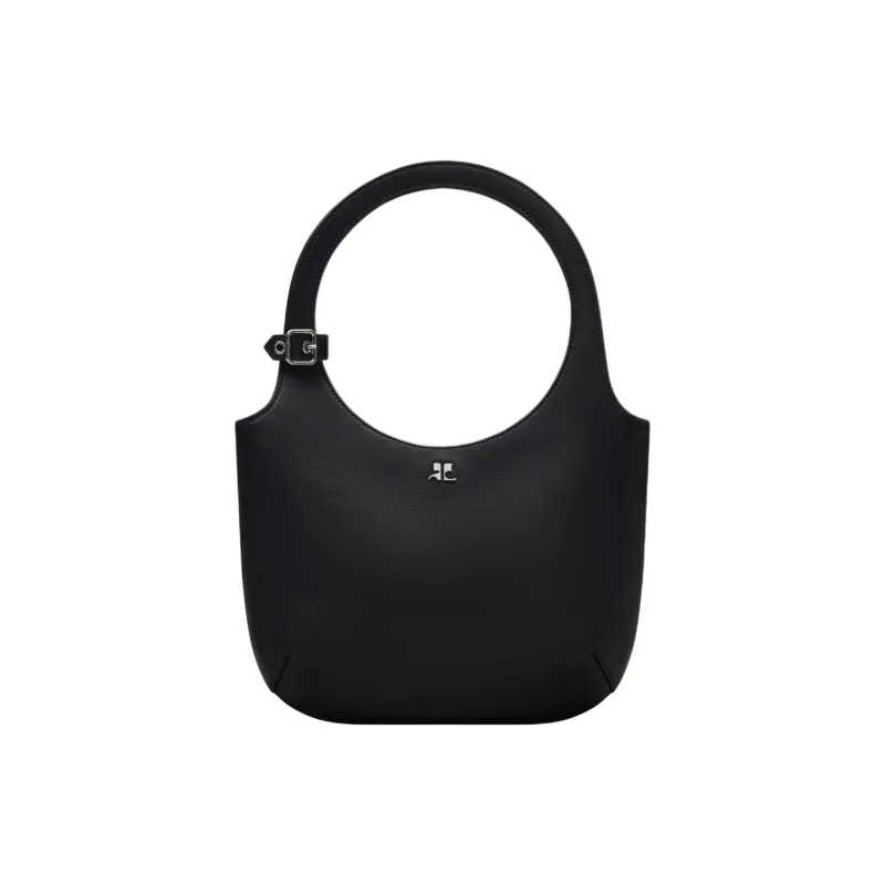 COURREGES Holy Leather Bag 'Black'-0