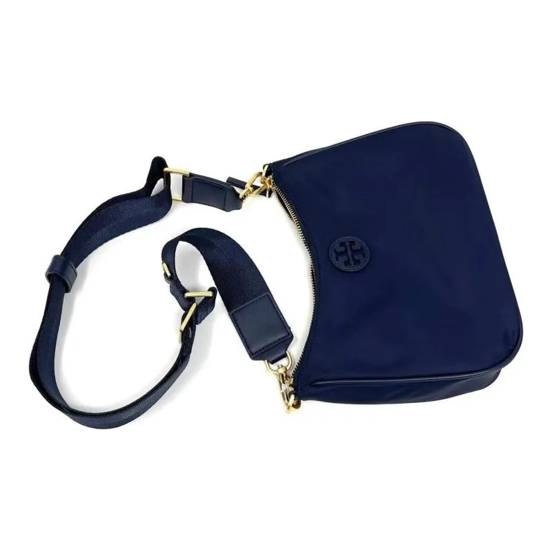 TORY BURCH Nylon Crossbody Bag, Shoulder Bag Women's Blue-7