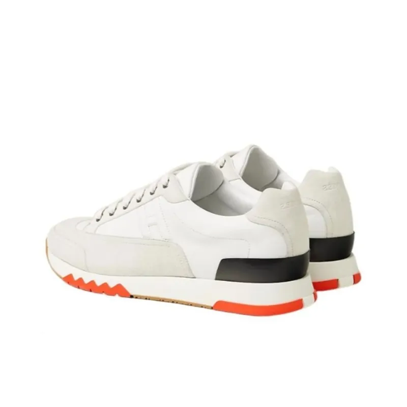 HERMES Trail Low Top Casual Shoes Men's White-3