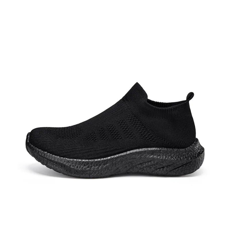 SENGUIBUCK Cushioning Breathable Low-Top Casual Shoes Men's Black-7