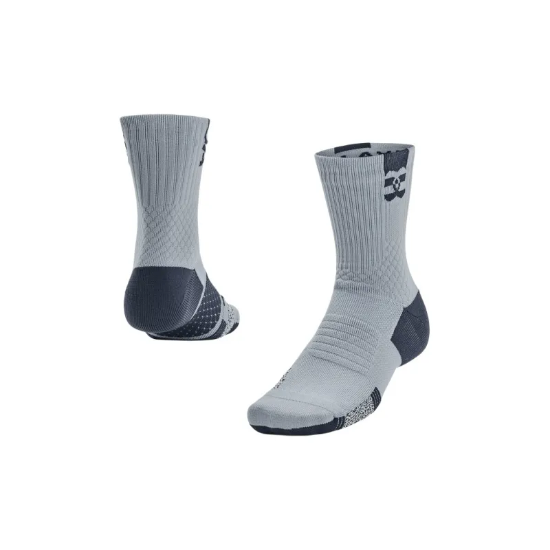 Under Armour Playmaker Mid-Calf Socks Unisex 1 Pack Harbor Blue-1