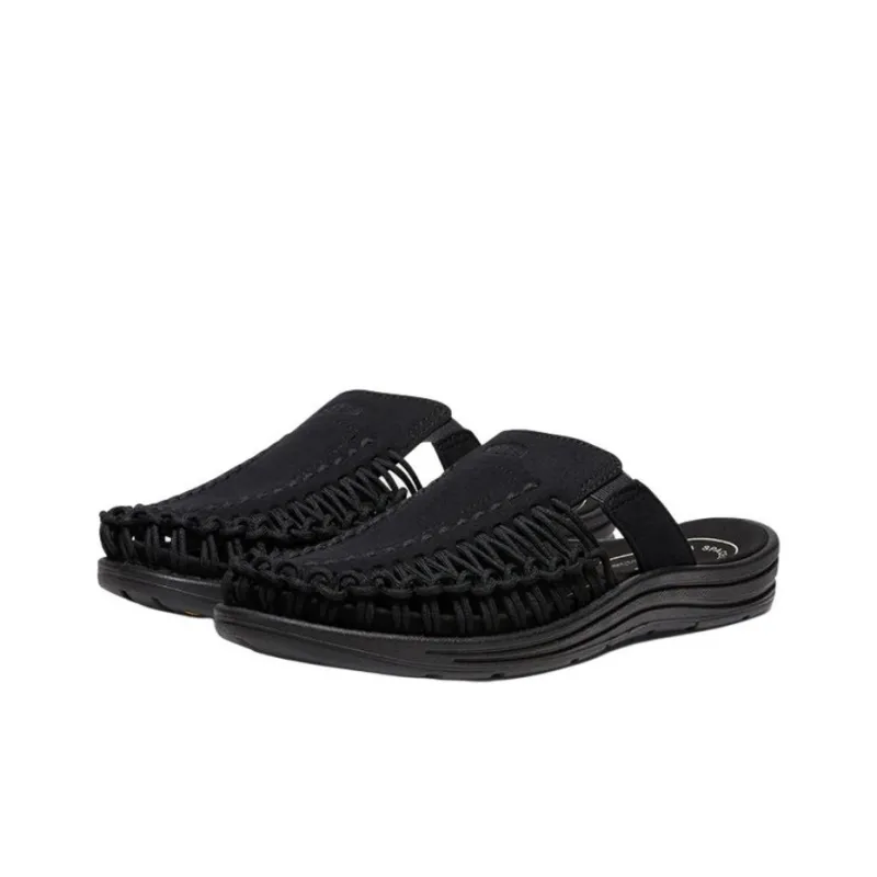 KEEN UNEEK 2 Wrap toe Slippers Men's Black-1