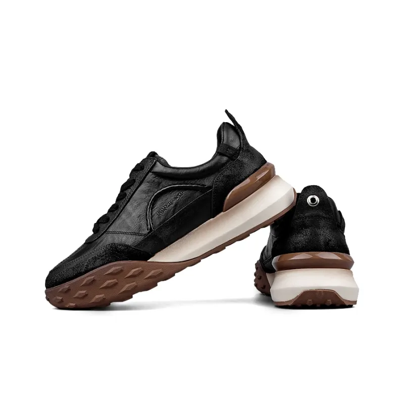 LOHAN·SIR Rhythm Series Lightweight Wear Resistant And Slip Resistant Low Top Casual Shoes Men's-2