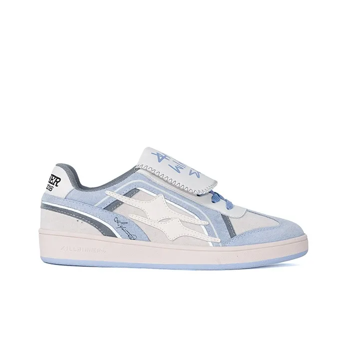 KILLWINNER Skateboard Shoes Unisex Low Top Blue-1