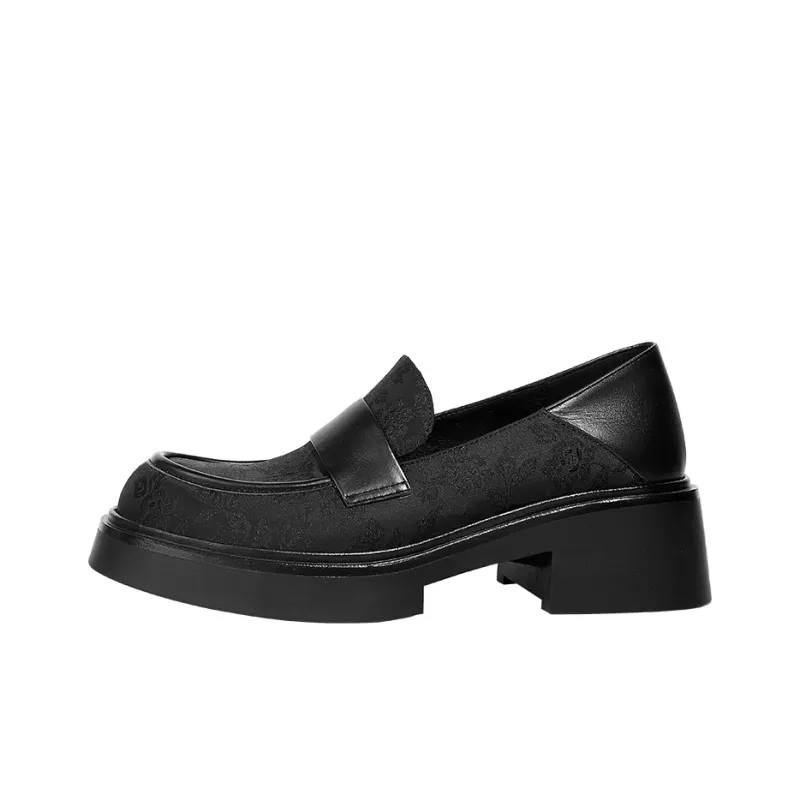 WUDASHU Loafers Women's Black-0