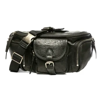 DOSRFINI Genuine Leather Top Grain Cow Leather Crossbody Bag