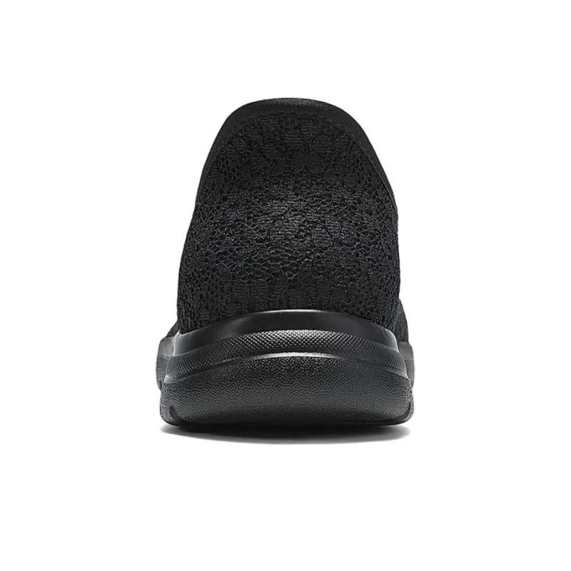 Skechers Cushioning Breathable Low Top Casual Shoes Women's All Black-4