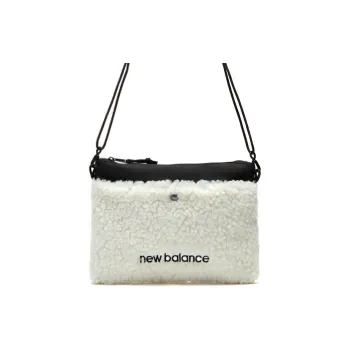 New Balance Fabric Shoulder Bag Crossbody Bag Regular Unisex White