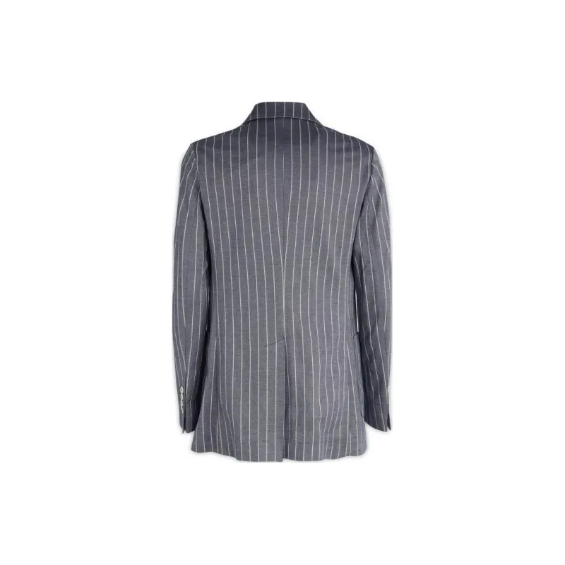 Circolo 1901 Pinstripe pattern Double breasted Blazer-1