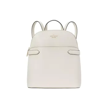 Kate Spade Staci Saffiano Leather Backpack Women's Egg White Crispy Skin