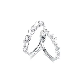 MISS TOOYA Zircon, Alloy Rings Women's