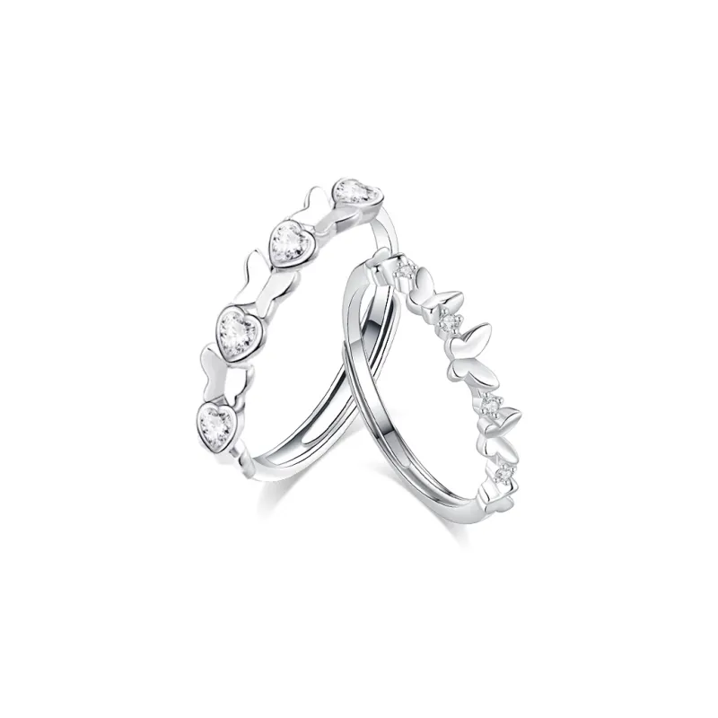 MISS TOOYA Zircon, Alloy Rings Women's-0