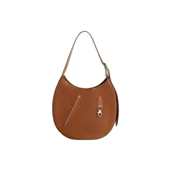 HERMES Barenia Faubourg Calfskin With Barenia Calfskin Handbag Shoulder Bag Women's Brown