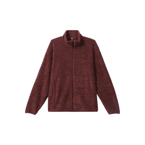 UNIQLO Jackets Unisex Maroon