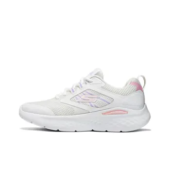 Skechers Cushioning Breathable Lightweight Low Top Casual Running Shoes Women's White