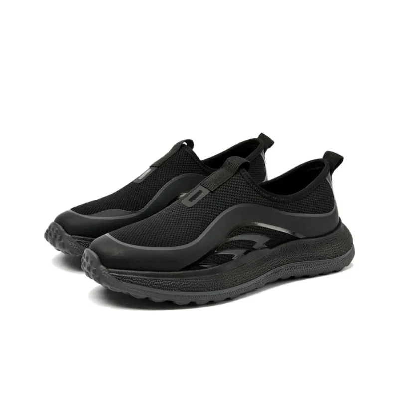 AOKANG Running Shoes Men Low Top Black-2