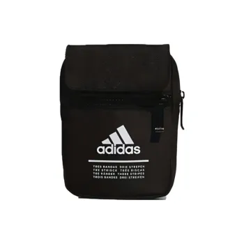 Adidas Polyester Shoulder Bag Regular Unisex Black