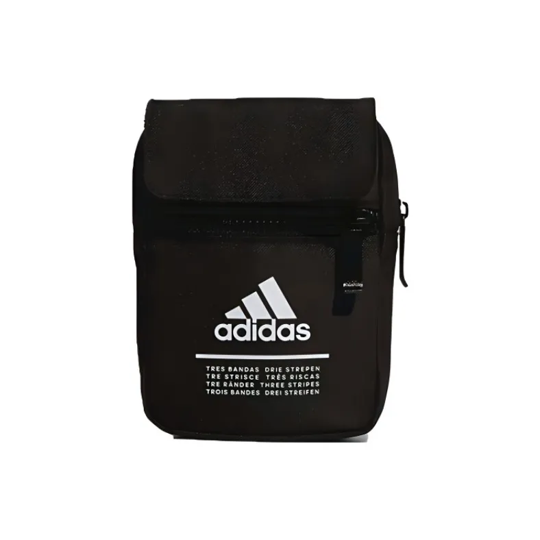 Adidas Polyester Shoulder Bag Regular Unisex Black-0