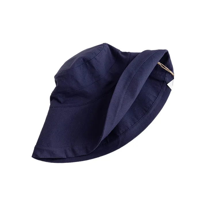 Lagur Cotton Linen Blend Bucket Hats Women's-4
