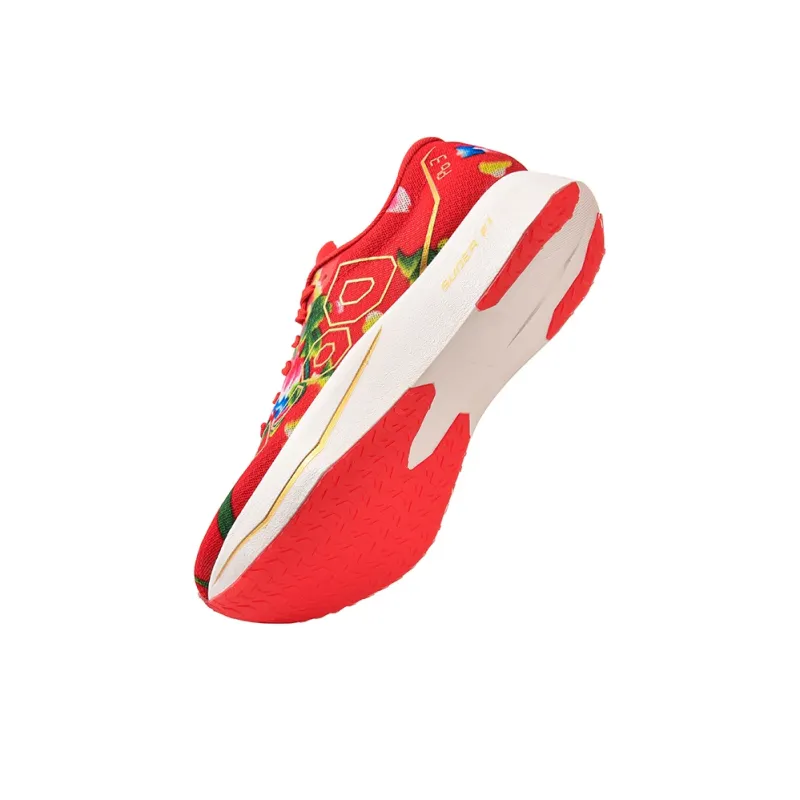 DO WIN Running Shoes Unisex Mid Top Red-1