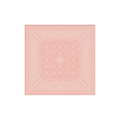 CARTIER Silk Scarves Unisex Pink