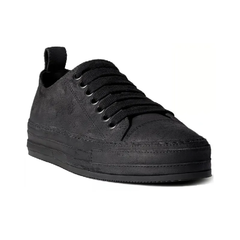 Ann Demeulemeester Low Top Skateboard Shoes Women's Black-3