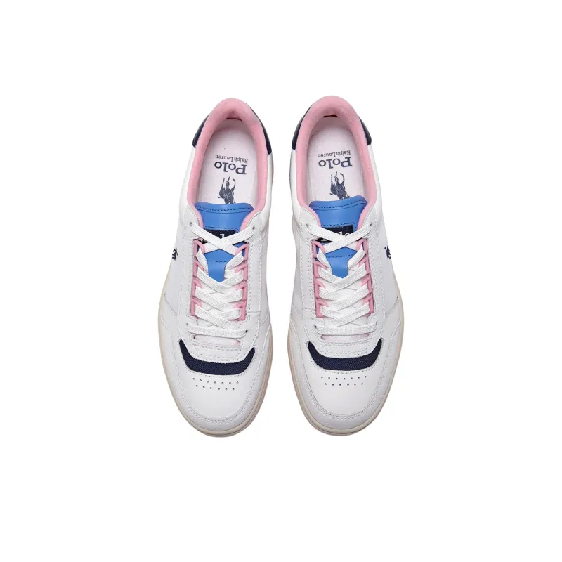 Polo Ralph Lauren CRT SPT Skateboard Shoes Women's White-4