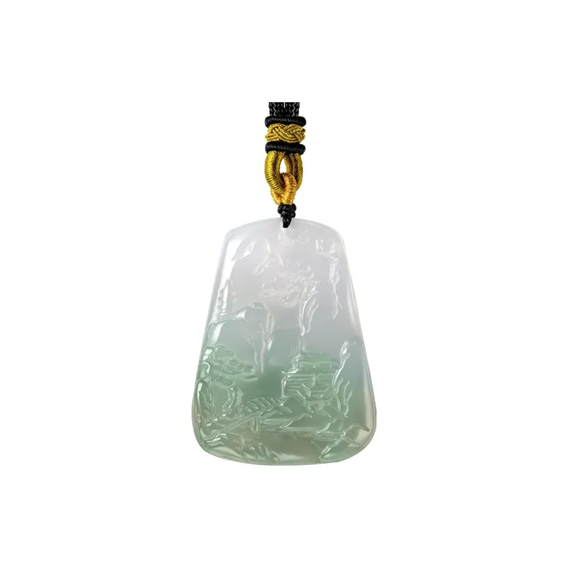 Princess Cui Agate Jade Necklaces Unisex-0