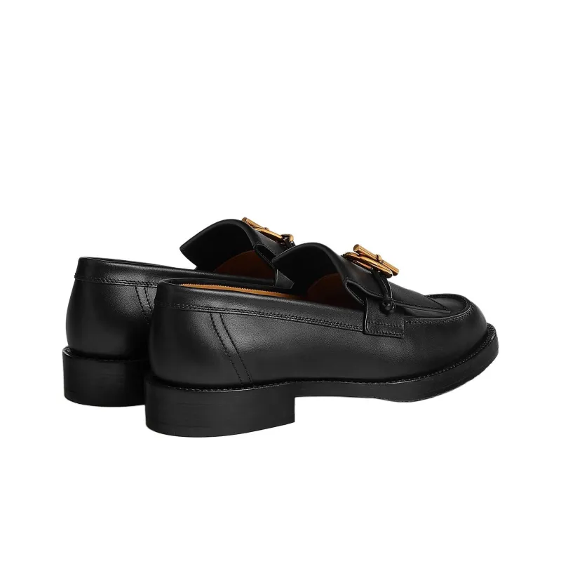 HERMES Impact Loafers Women's Black-2