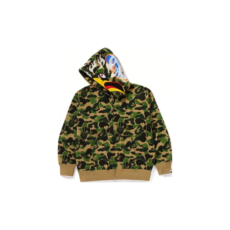 Bape X Readymade Abc Camo Eagle Relaxed Fit Full Zip Hoodie-2