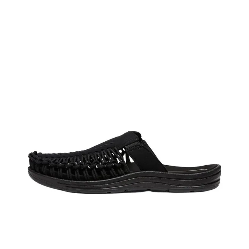 KEEN UNEEK 2 Wrap toe Slippers Men's Black-0