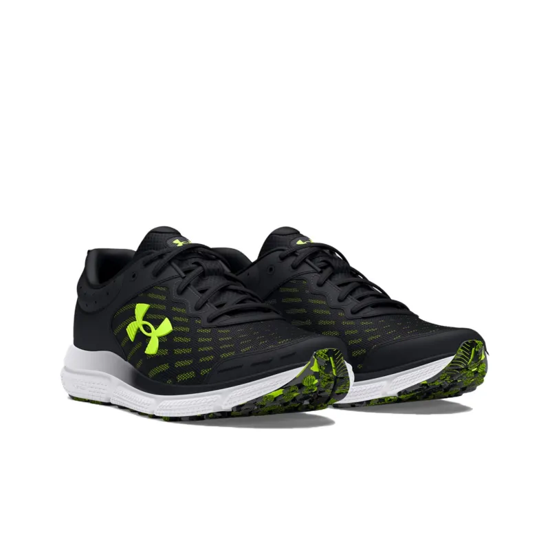 Under Armour Charged Assert 10 'Black High Vis Yellow'-2