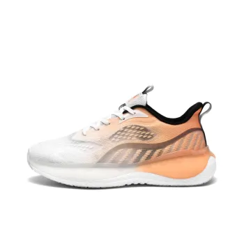 POLUDIYIPI Yipao Running Shoes Unisex Low Top Emma Orange/White Mist Blue/Lime Green