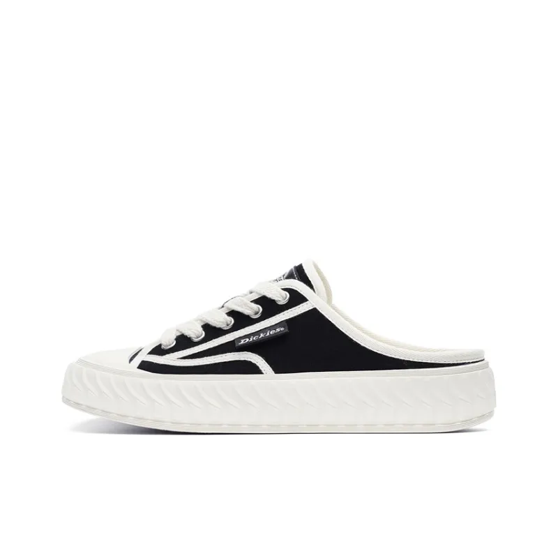 Dickies Abrasion Resistant Slip Resistant Low Top Canvas Shoes Men's Black-0