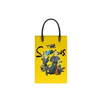 Balenciaga X The Simpsons Mini Shopping Bag Yellow