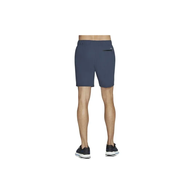 Skechers GO STRETCH Sports Shorts Men's Marine Blue-1