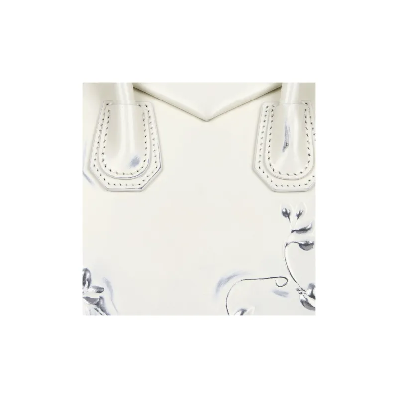 GIVENCHY Antigona Calfskin Shoulder Bag Crossbody Bag Handbag Mini Women's Ivory White-4
